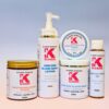 ageless elixir set for glowing skin with lightening sugar scrub