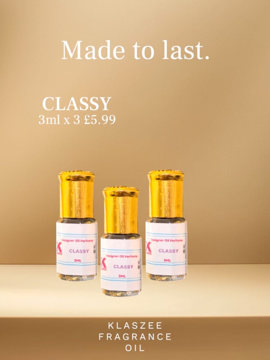 Classy oil perfume