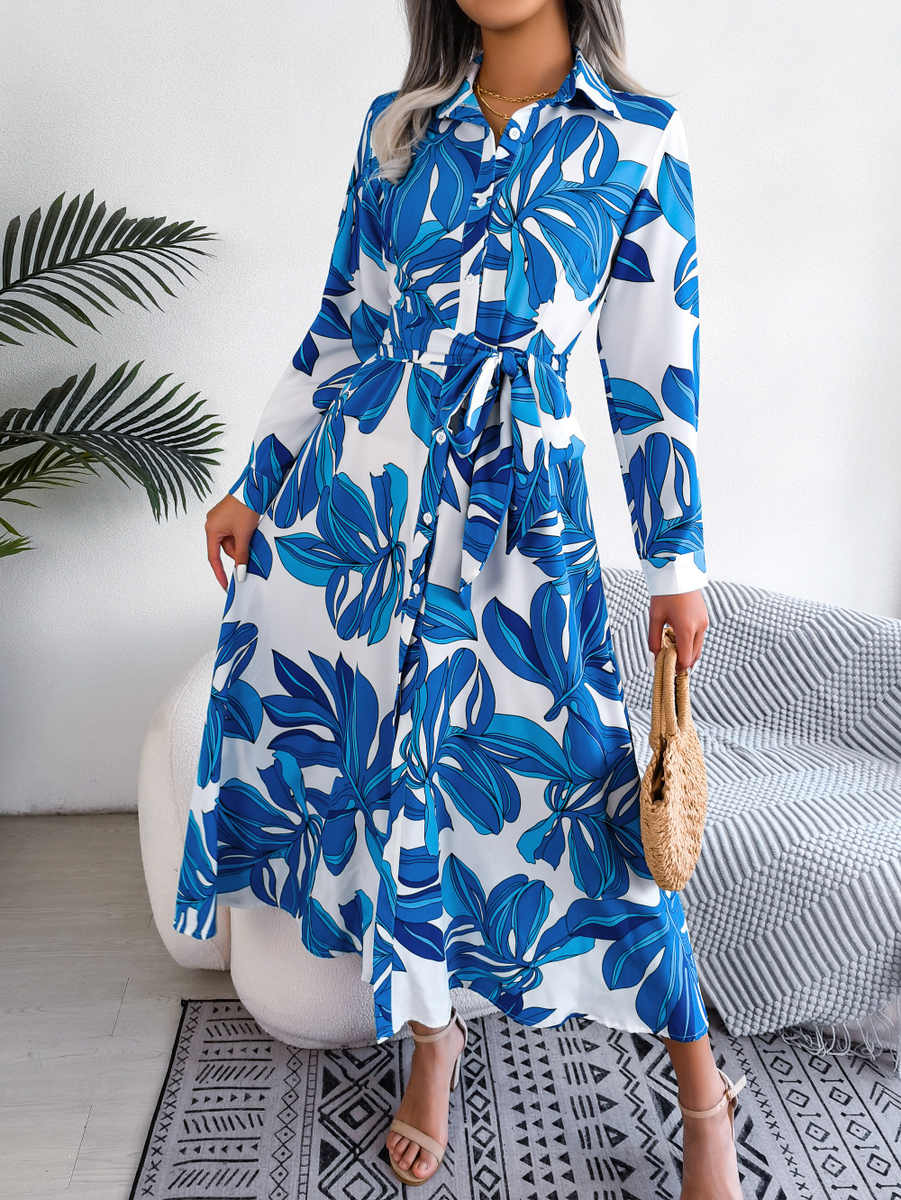 Floral Dress Blue 2