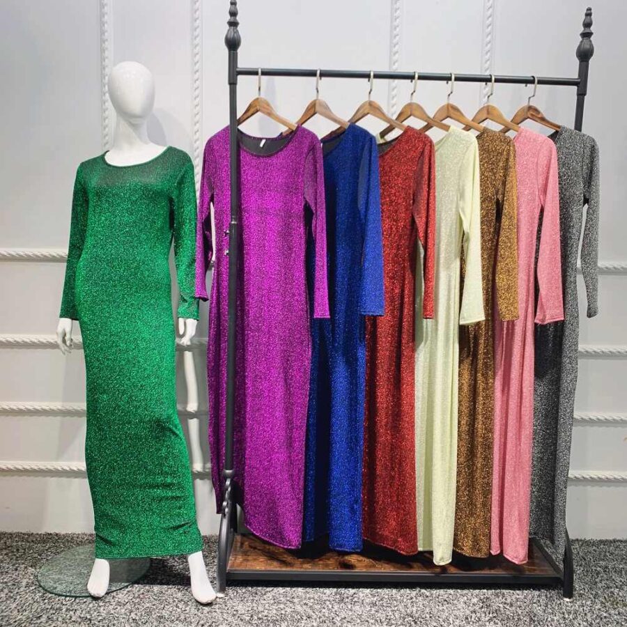 Glitter Maxi Dress