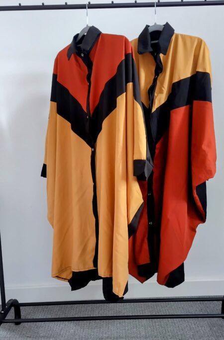 Free-Size Kaftan Dress with Flowing Silhouette for Casual and Special Occasions