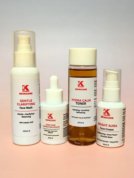 Bright Aura Face Routine